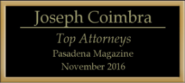 Top Attorneys Pasadena Magazine 2016